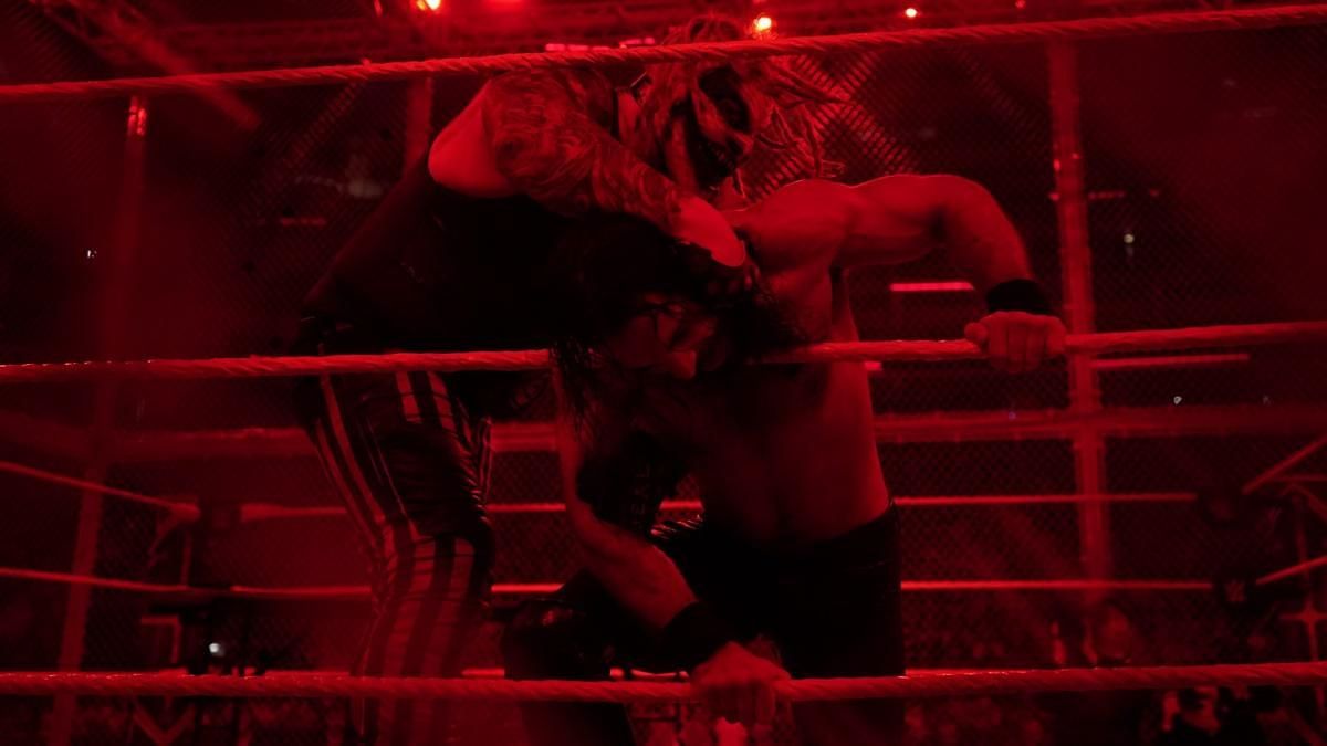 This match was the wrestling equivalent of a red flag